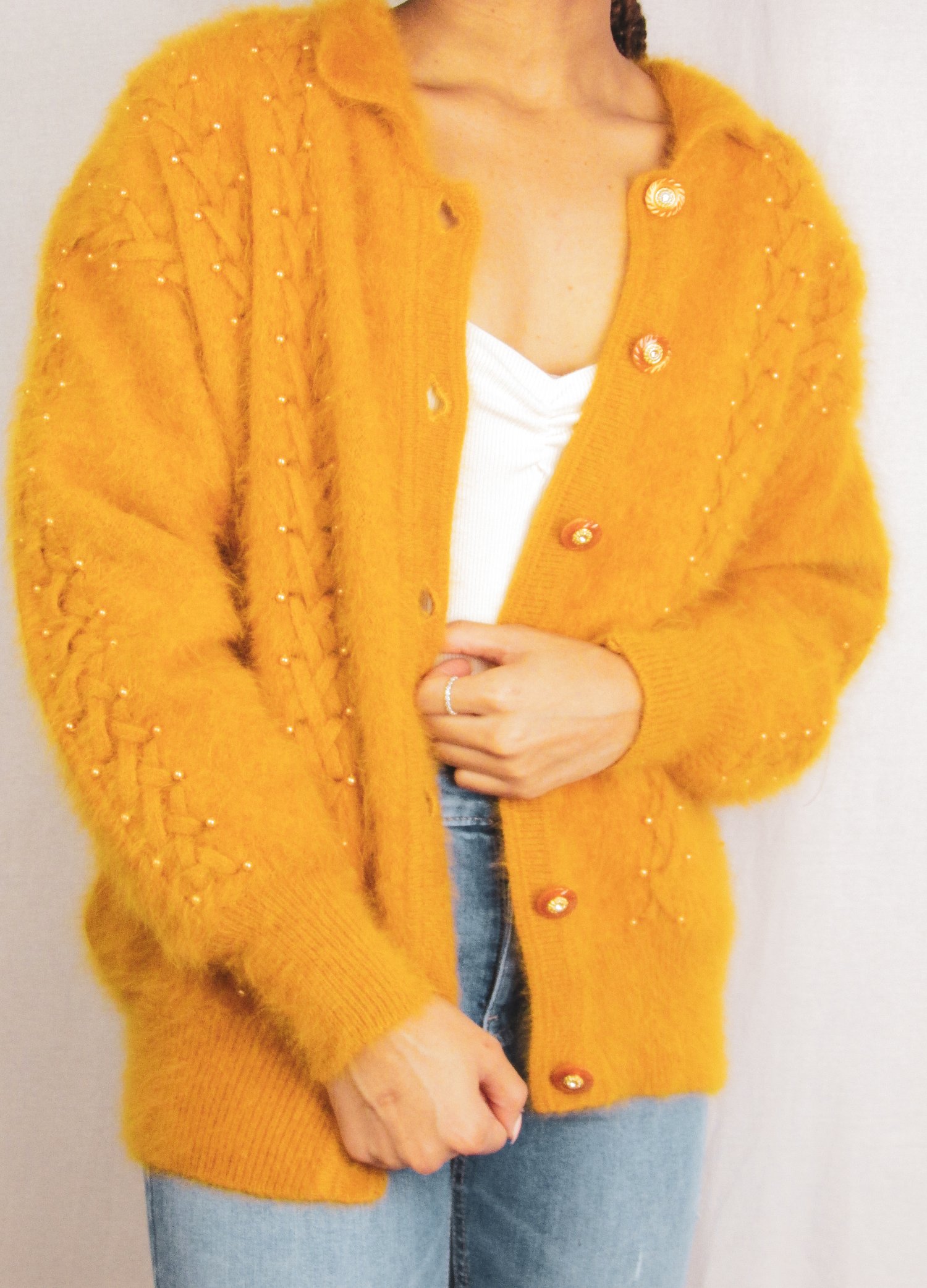 Image of M - Soft Yellow Sweater