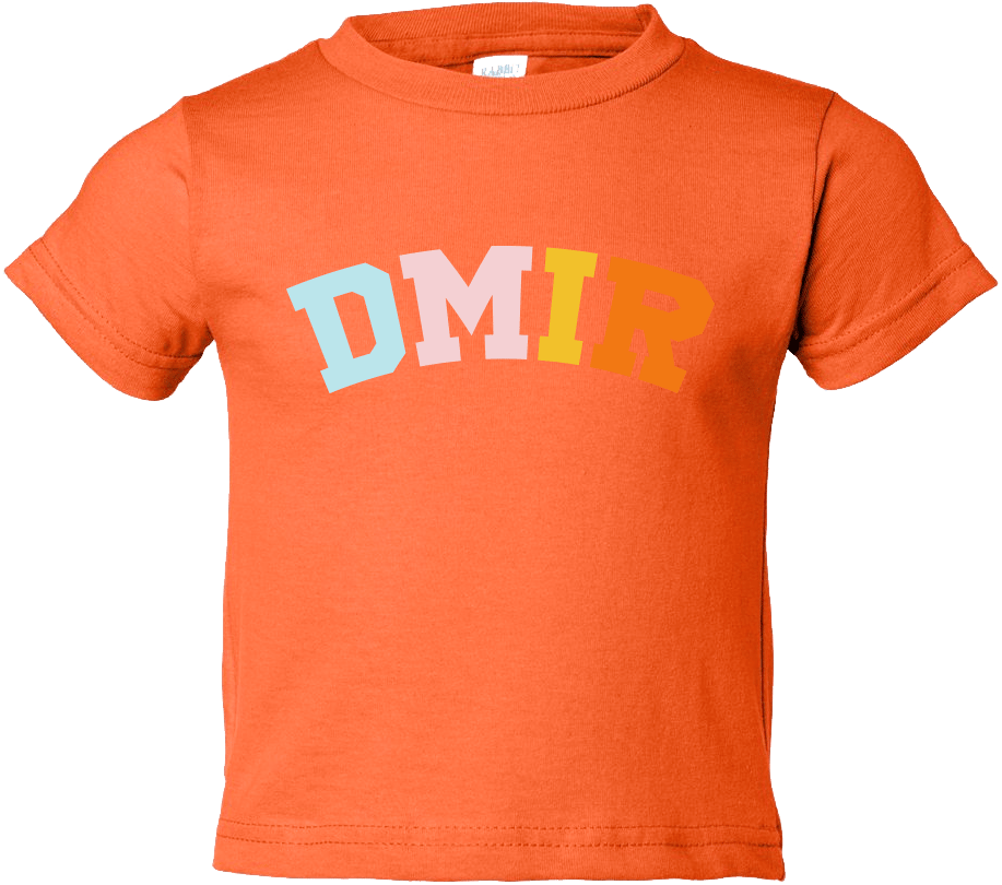 Image of Dmir Shirt orange youth and adults 