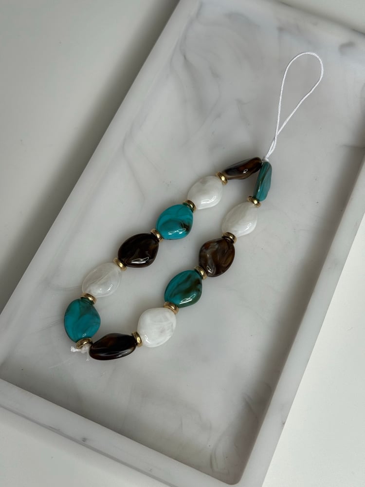 Image of Paradise Beaded Phone Charm