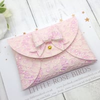 Image 3 of Choose Your Colour Glitter Lace Coin Purse 