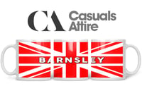 Image 3 of Barnsley football, casuals, ultras, fully wrapped mugs in various designs.