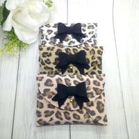 Image 2 of Choose Your Colour Leopard Print Faux Suede