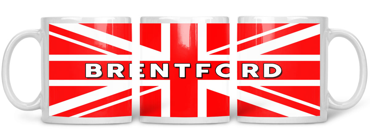 Brentford Foootball, Casuals, Ultras Fully Wrapped Mug. Unofficial.