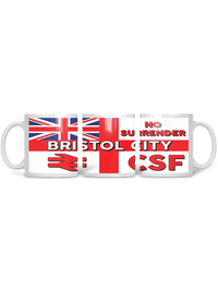 Bristol City Foootball, Casuals, Ultras Fully Wrapped Mug. Unofficial.