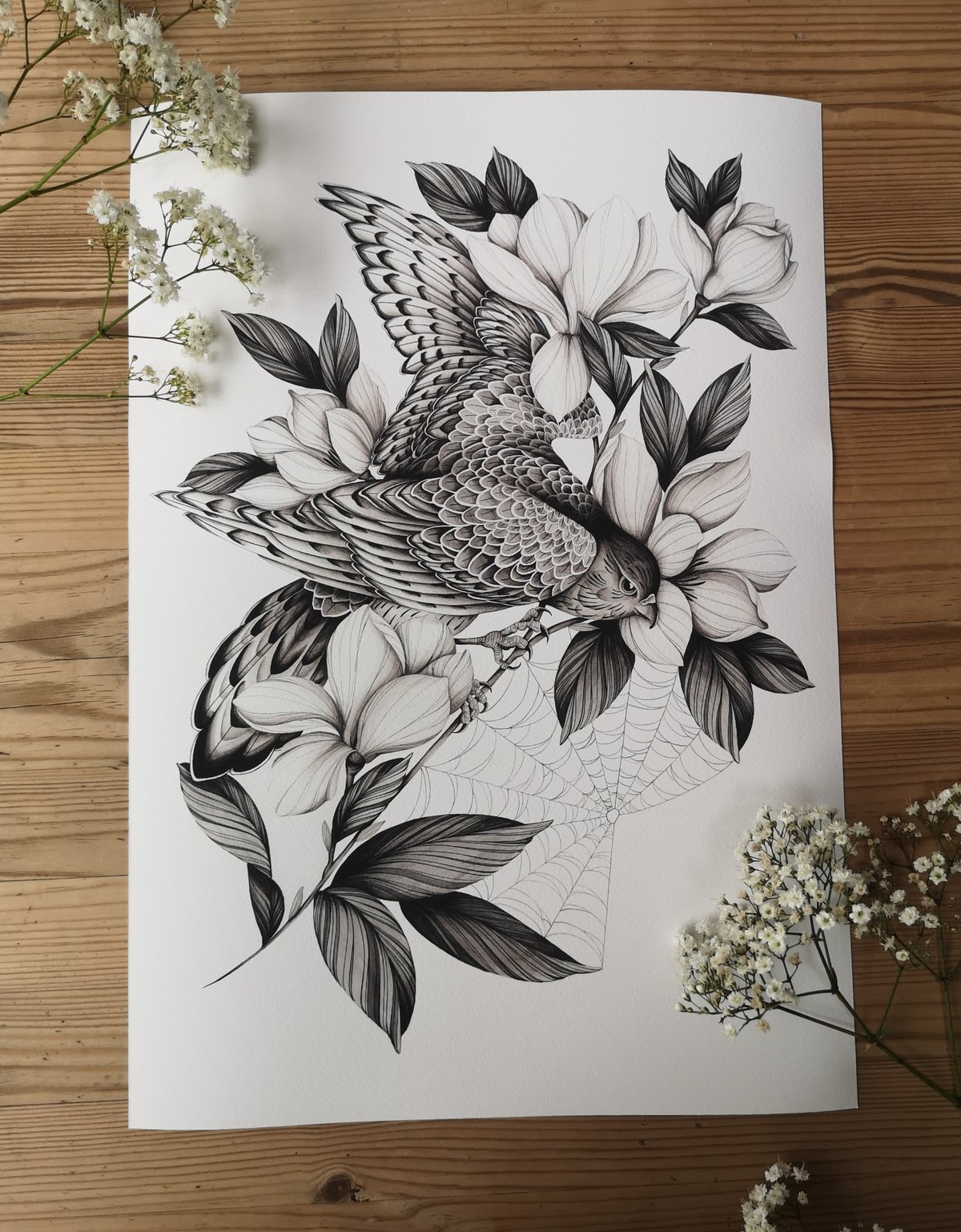 Image of Bird print