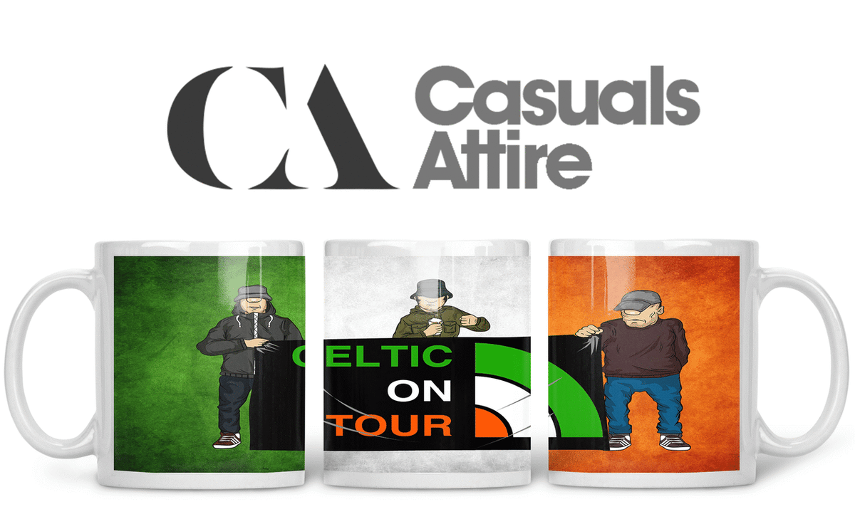Celtic, Foootball, Casuals, Ultras Fully Wrapped Mug. Unofficial.