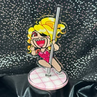 Image 3 of Pole Dance Spinning Acrylic Standees