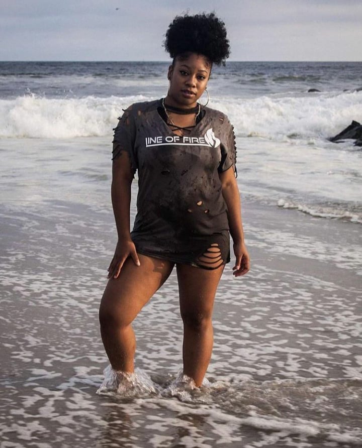 Image of Lady L.O.F "Distressed Damage" Tee 
