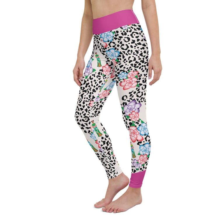 animal print gym leggings