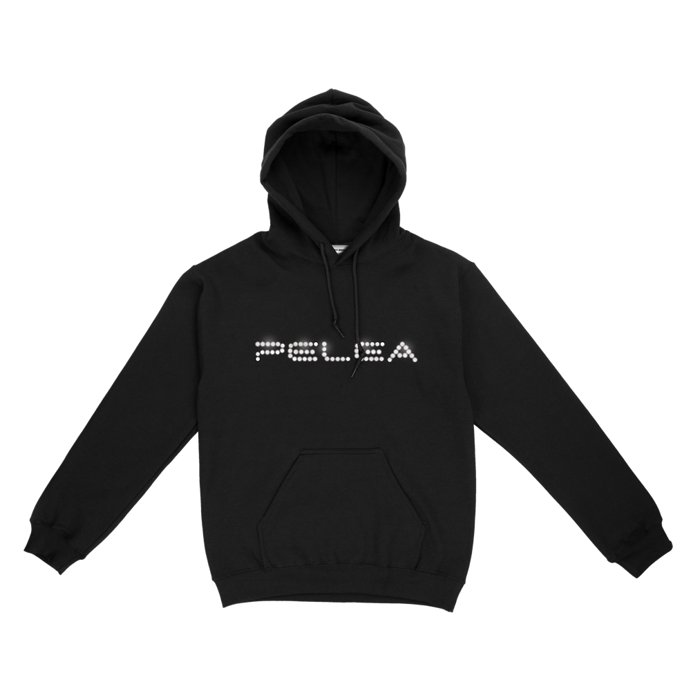 Image of SWEATSHIRT PELEA BLACK RHINESTONE