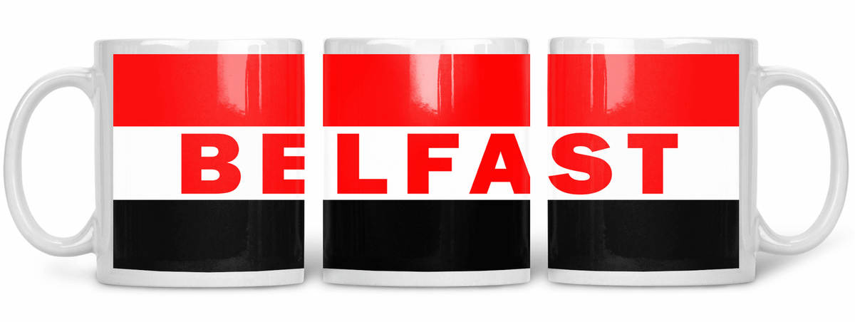 Cliftonville, Football, Casuals, Ultras, Fully Wrapped Mug. Unofficial.
