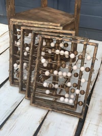 Image 3 of Handmade wooden oldschool abacus 