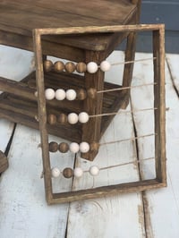 Image 5 of Handmade wooden oldschool abacus 