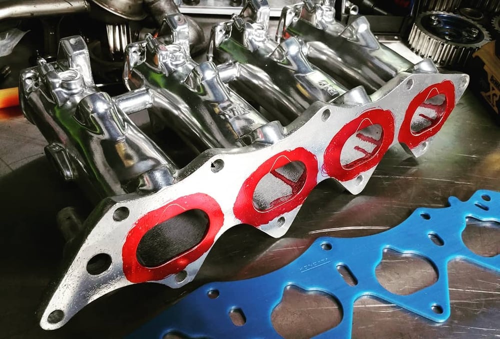 Intake Manifold Port Matching and Polishing