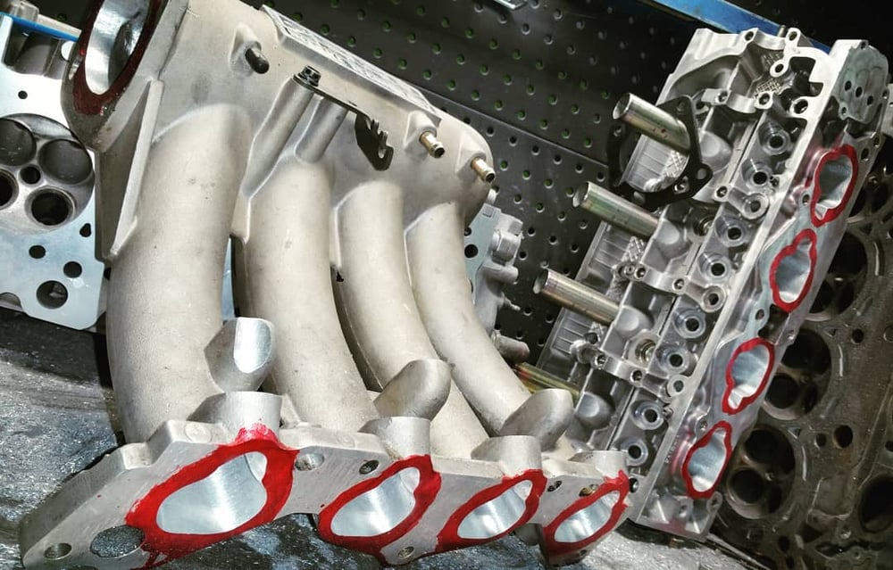 Intake Manifold Port Matching and Polishing