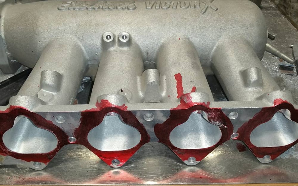 Intake Manifold Port Matching and Polishing