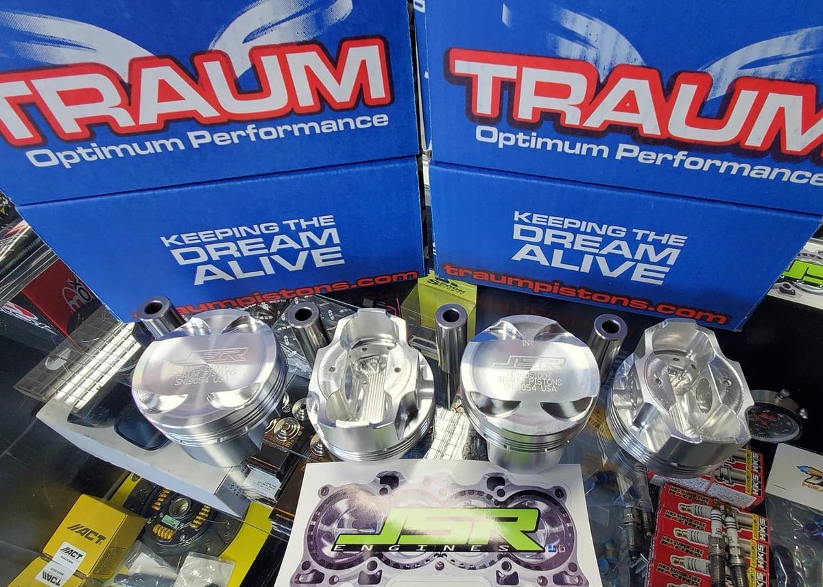 Traum "JSR Spec" HD Turbo DSeries Pistons JSR Engines