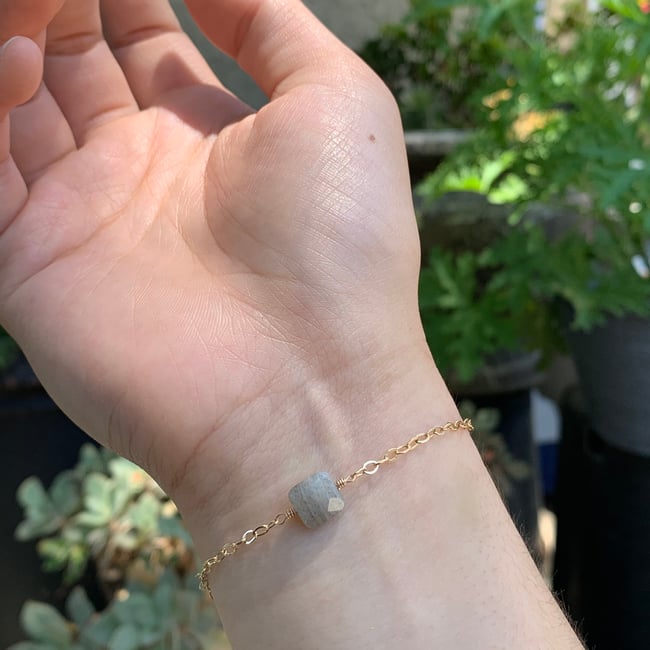 labradorite bracelet 