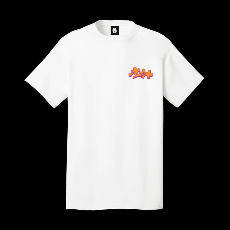 PUZZLE TEE WHITE Image 2