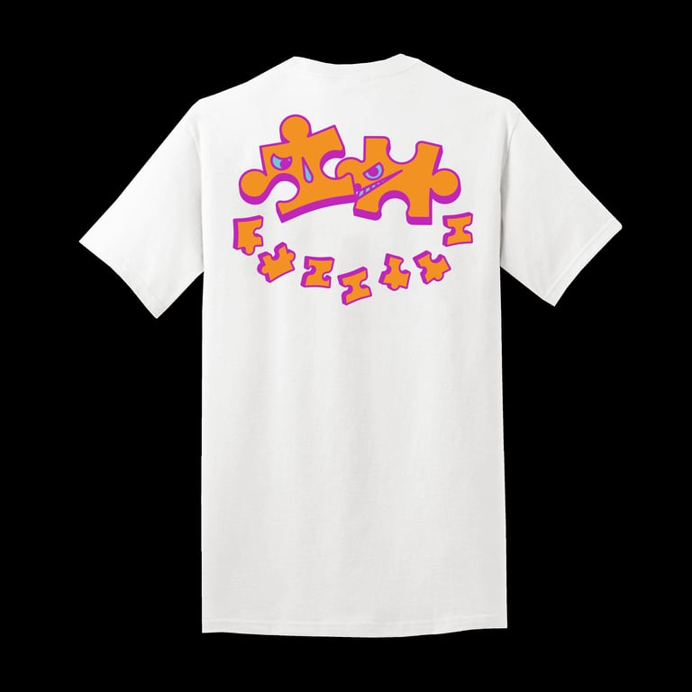 PUZZLE TEE WHITE