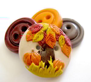 Image of Autumn Orchard (set of 4)