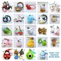 Image 2 of Japanese Brass Bell Charms