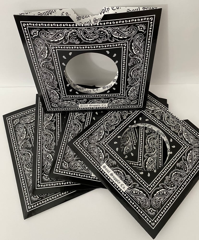 Bandana Print 45 Jacket (black) Gangster Soul Harmony