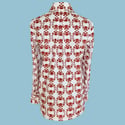 Flowers on the Wall Bow Blouse