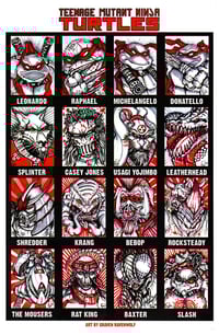 Image 2 of TMNT (Roll Call) - PRINT