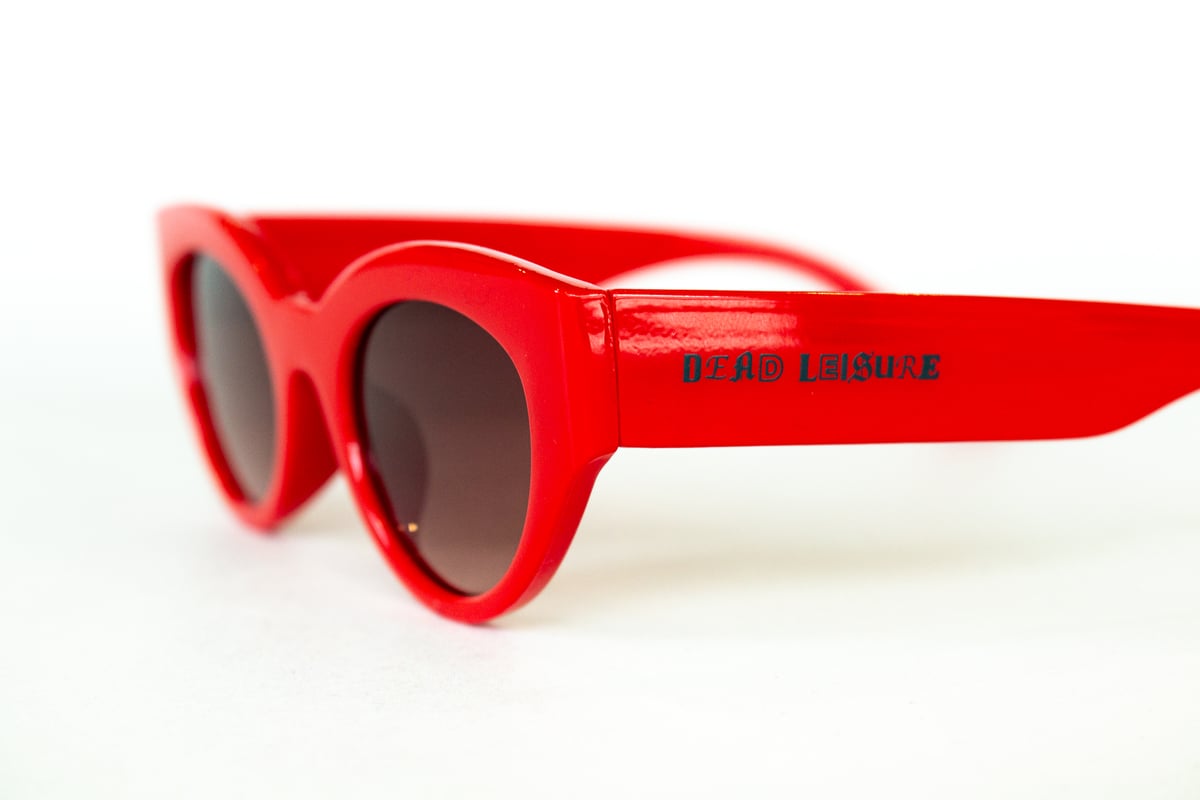 Blinkers Sunglasses - Red