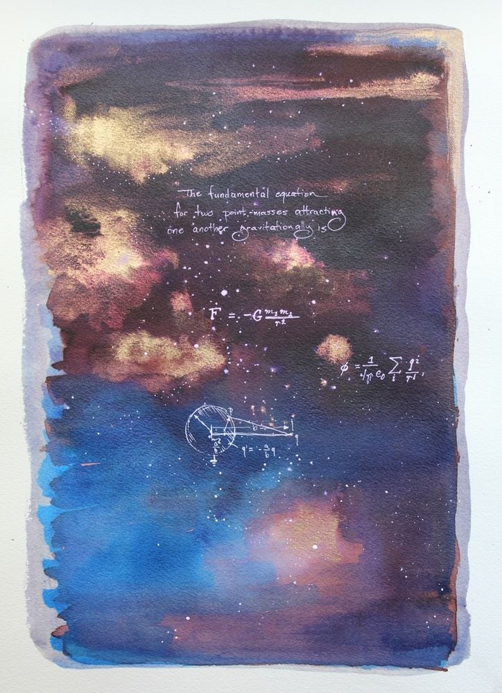 Image of Attracting One Another Gravitationally