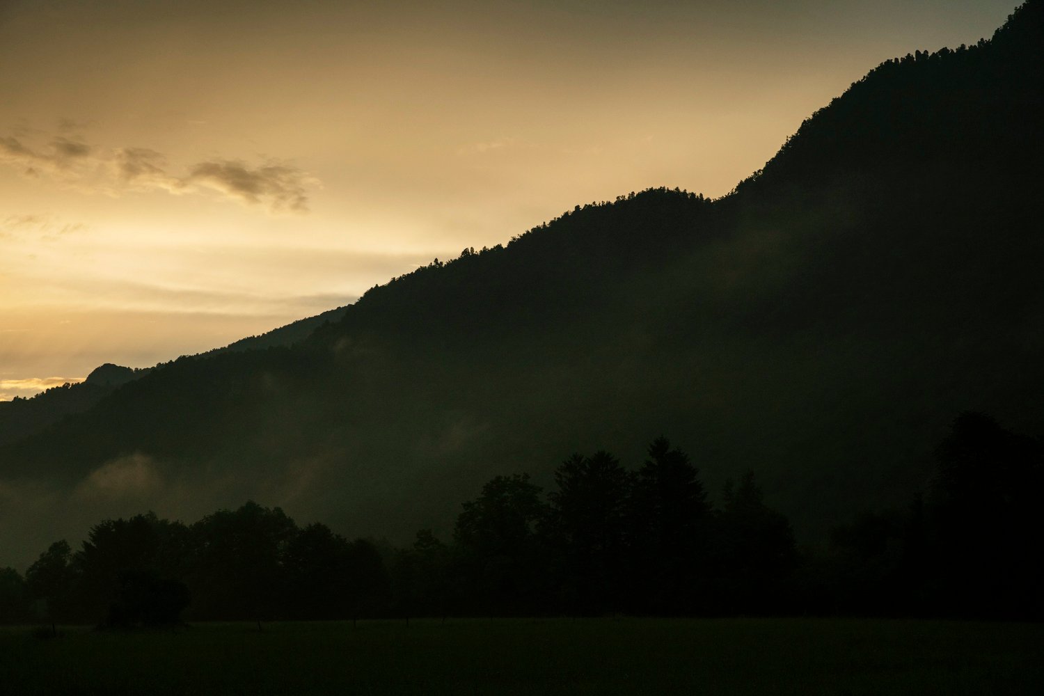 Image of Mountain Ridge. Slovenia 2019