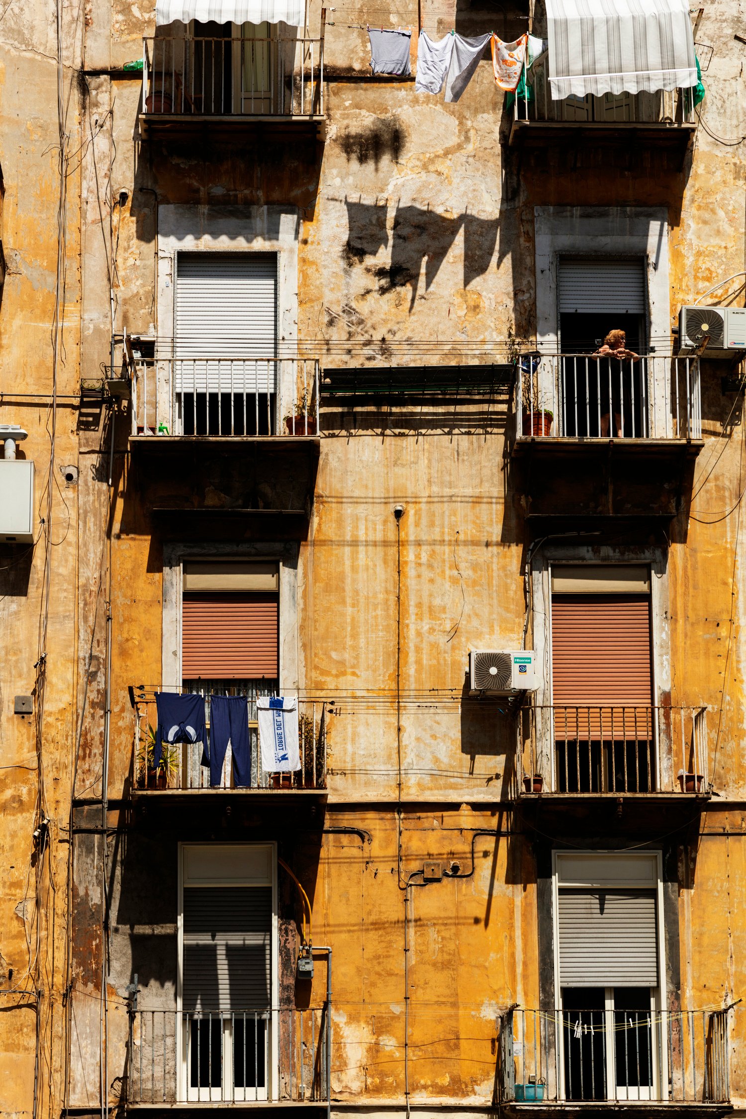 Image of Laundry. Naples, Italy. 2019