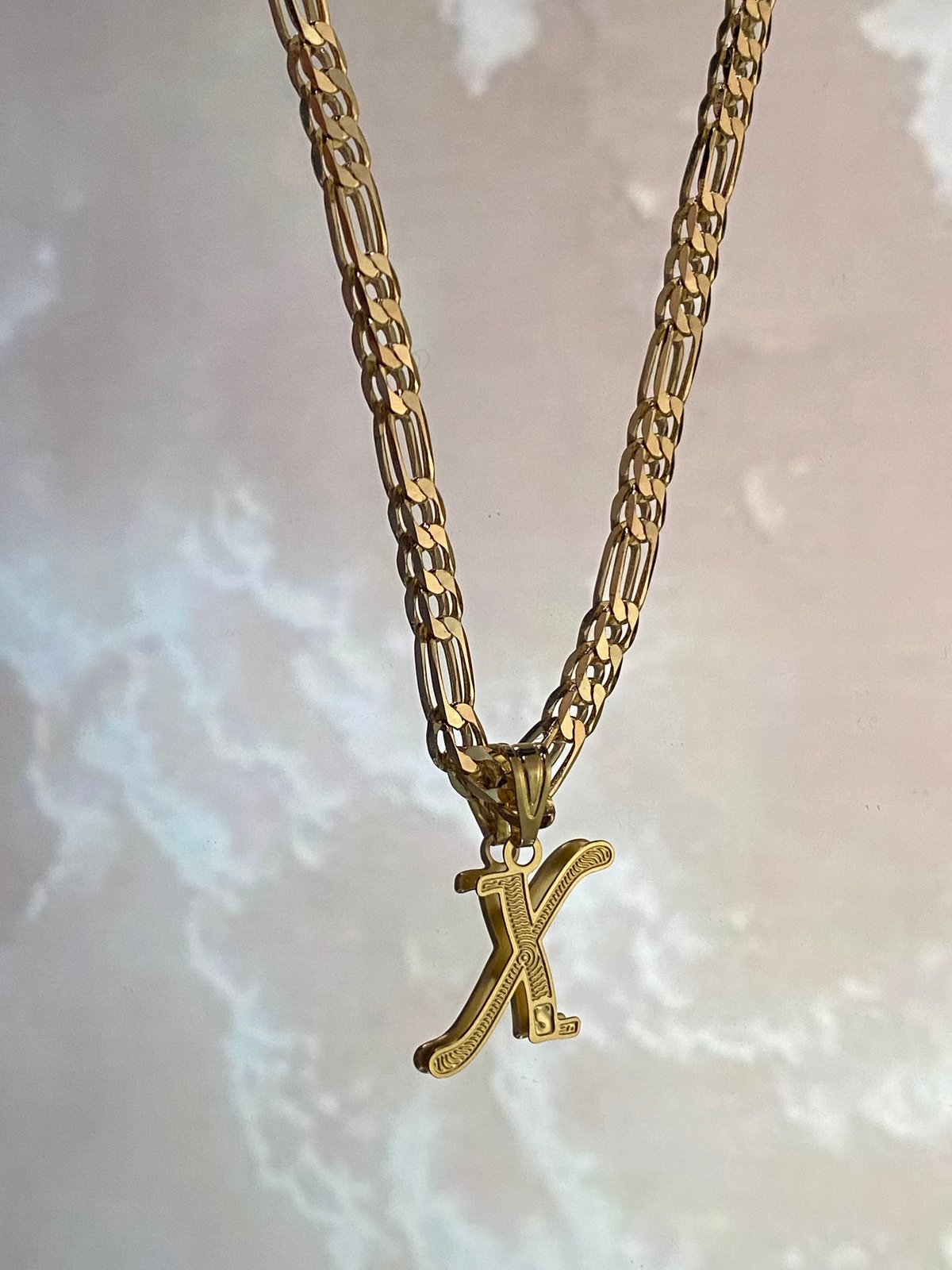 “X” Initial Necklace  Items By Mel