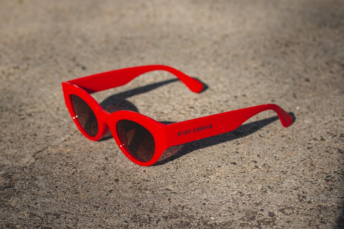 Blinkers Sunglasses - Red
