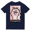 XOXO pink and black glitch Short-Sleeve T-Shirt
