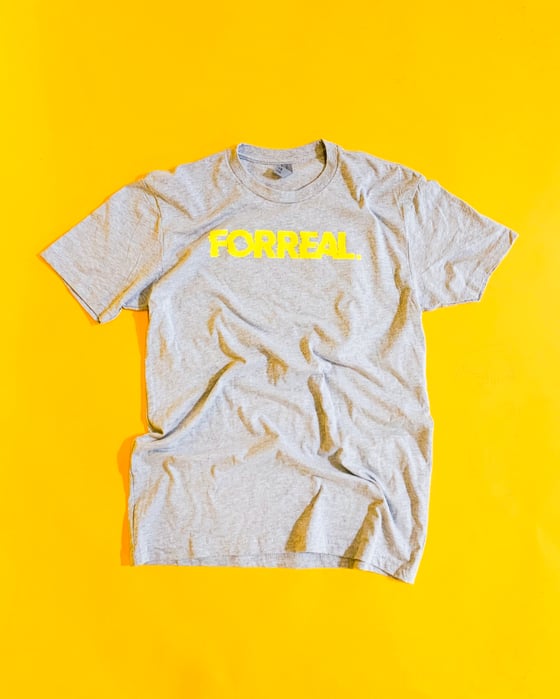 Image of FORREAL “ASTRO P” SHIRT [Grey]