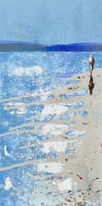 Image of Blue Horizon, Padstow Bay, Cornwall - Canvas Wrap Print