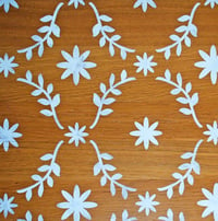 Image 3 of Roma Floor Stencil for floors, walls, furniture and fabric. Moroccan stencil. Repeating pattern. DIY