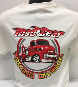 Image of "Towing Division" White T-Shirt