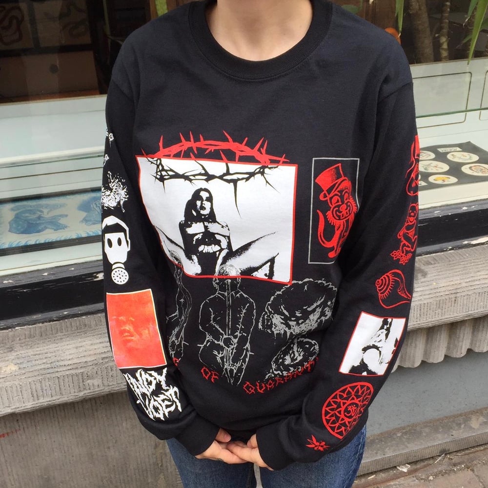 Image of T-Shirt Long Sleeve + Stickers by Indy Voet