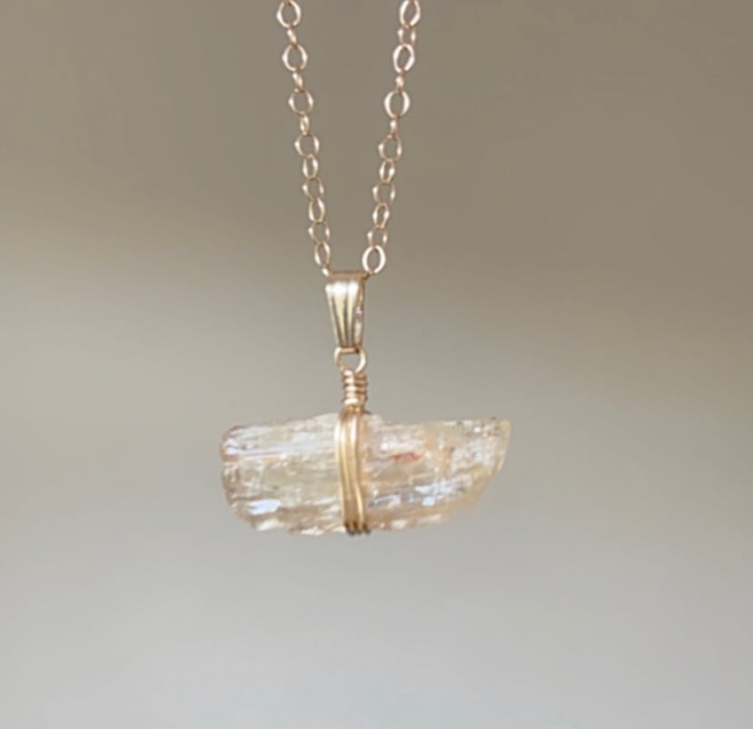 Image of IMPERIAL TOPAZ necklace