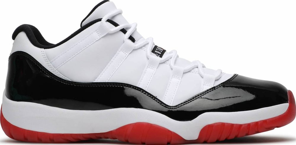 Image of Nike Retro Air Jordan 11 Low "Concord Bred" Sz 5 