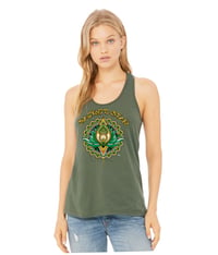 Image 2 of Sacred Star Plant Ladies Racer Back Tank