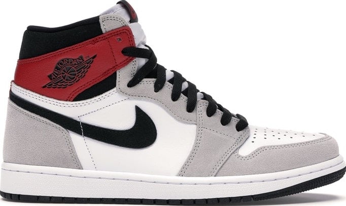 Image of Nike Retro Air Jordan 1 "Smoke Light" GS Sz 5 