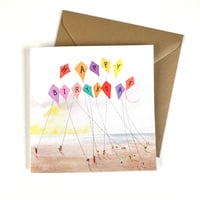 ‘Kites’ luxury greetings card