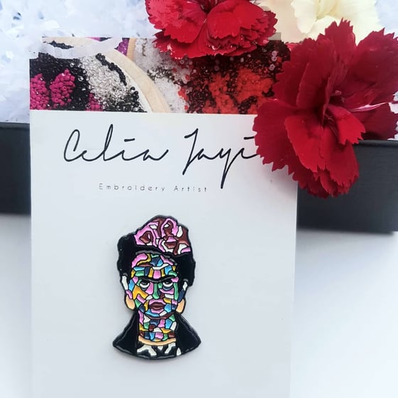 Image of Frida Kahlo Soft Enamel Pin Badge 