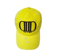 Neon Yellow/Black Dad Hat 