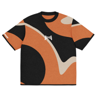 Image 7 of Life - Orange/Sand/Black - Knitted Shirt