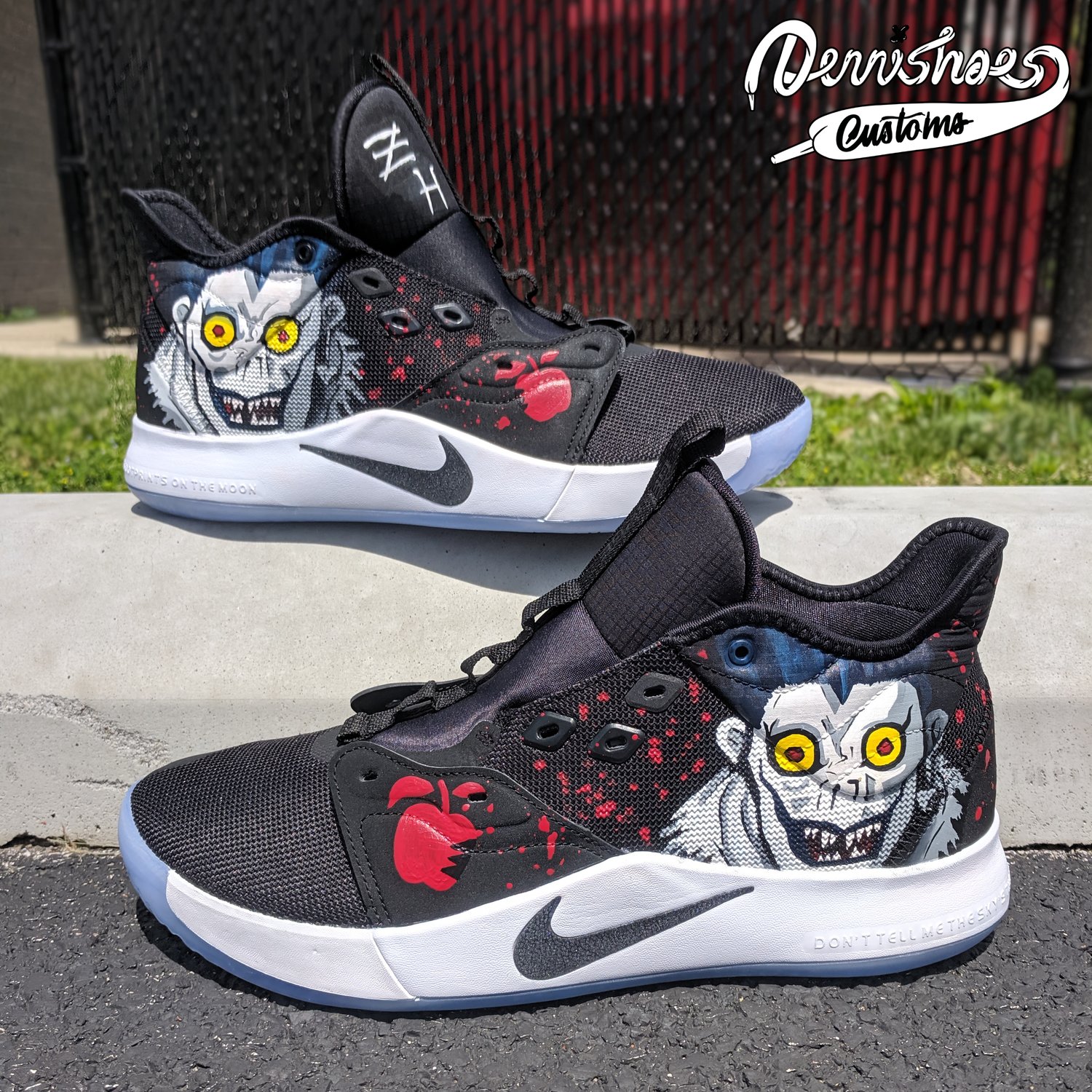 Custom Hand Painted Made To Order Nike PG 3 Paul Custom Hand Painted Made To Order Nike PG 3 Paul